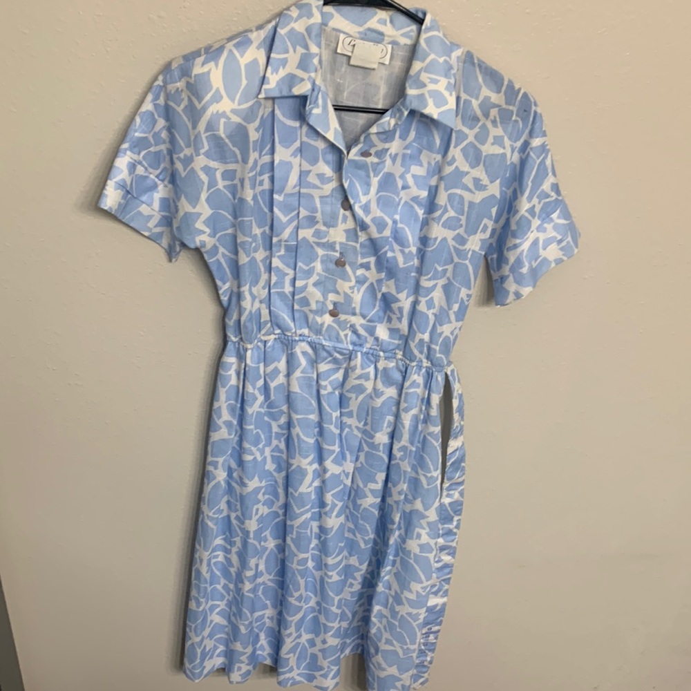 Vintage 60s dress with matching belt